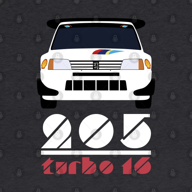 Peugeot 205 T16 by AutomotiveArt